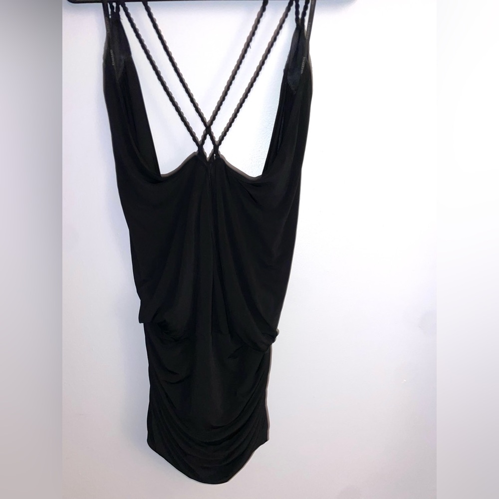 Bebe Black Dress Size Medium
